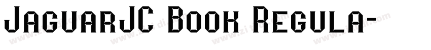 JaguarJC Book Regula字体转换